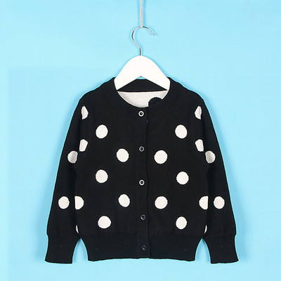 Ежедневна детска жилетка за момичета в черен и розов цвят