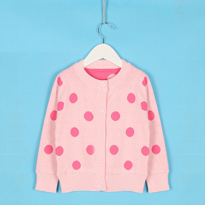 Ежедневна детска жилетка за момичета в черен и розов цвят