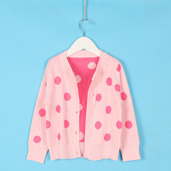 Ежедневна детска жилетка за момичета в черен и розов цвят