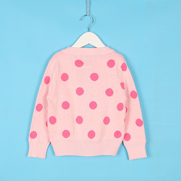 Ежедневна детска жилетка за момичета в черен и розов цвят