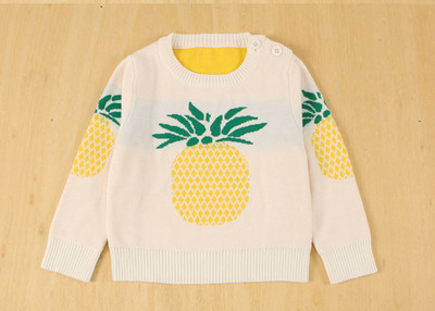 Καθημερινό παιδικό πουλόβερ για τα κορίτσια σε τέσσερα χρώματα