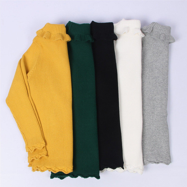 Детски пуловер за момичета в няколко цвята