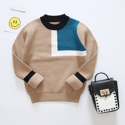 Ежедневен детски пуловер в няколко цвята подходящ за момиче и момче 