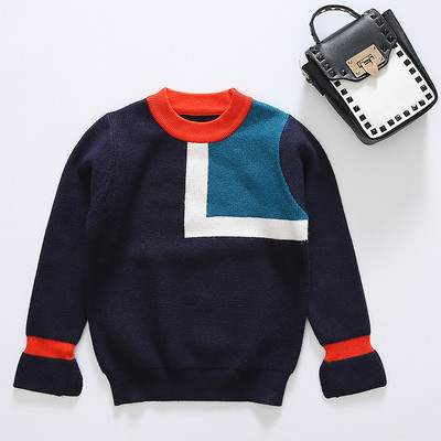 Ежедневен детски пуловер в няколко цвята подходящ за момиче и момче 