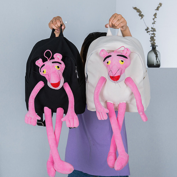 Модерна детска раница с 3D елементи в два цвята подходяща за момичета и момчета