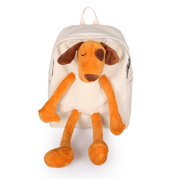 Модерна детска раница с 3D елементи в два цвята подходяща за момичета и момчета