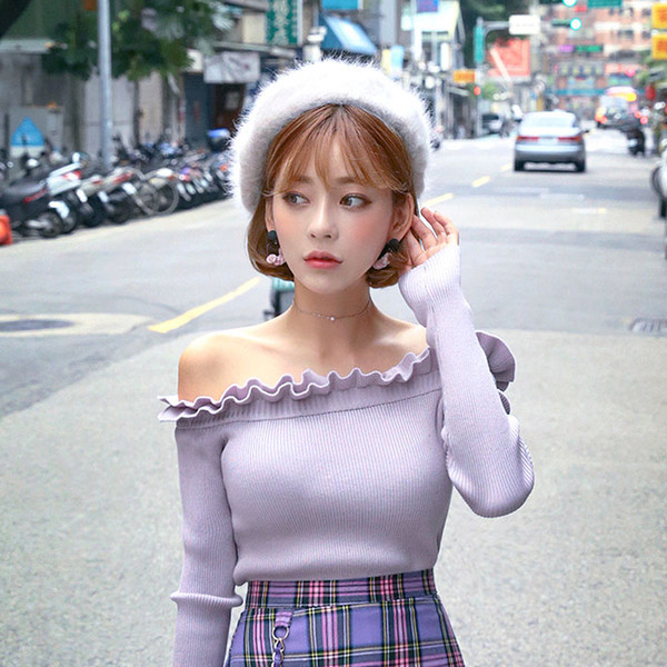 Pălărie modernă de puf pentru femei în diferite culori - două modele