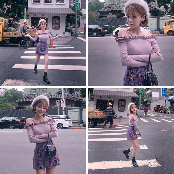 Pălărie modernă de puf pentru femei în diferite culori - două modele