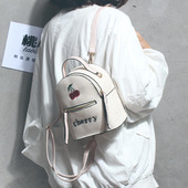 Rucsac de dama model casual cu broderie in doua modele si culori