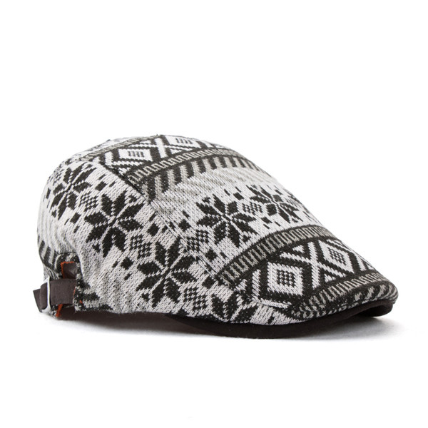 Δυόχρωμη ανδρική τραγιάσκα σε δύο χρώματα