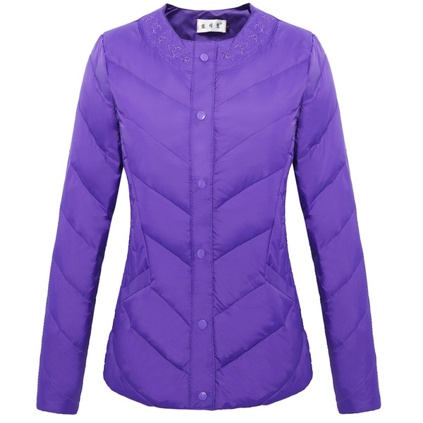 Модерно дамско яке с метални копчета в няколко цвята