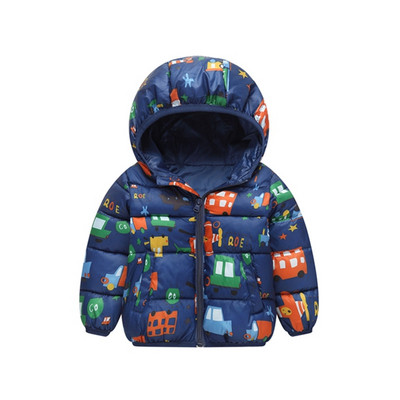 Модерно детско якe за момичета и момчета с качулка в различни цветове