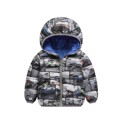 Модерно детско якe за момичета и момчета с качулка в различни цветове