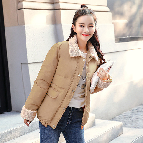 Дамско яке с мека подплата в няколко цвята