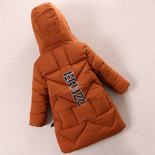 Детско зимно яке за момчета с качулка в три цвята