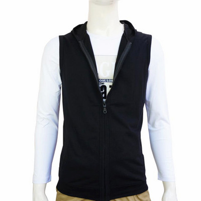 Мъжки елек в два модела с/без качулка