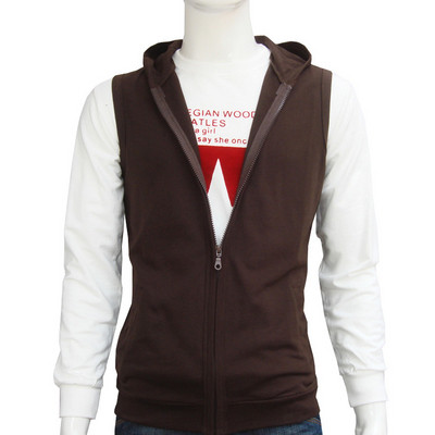 Мъжки елек в два модела с/без качулка