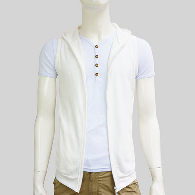 Мъжки елек в два модела с/без качулка