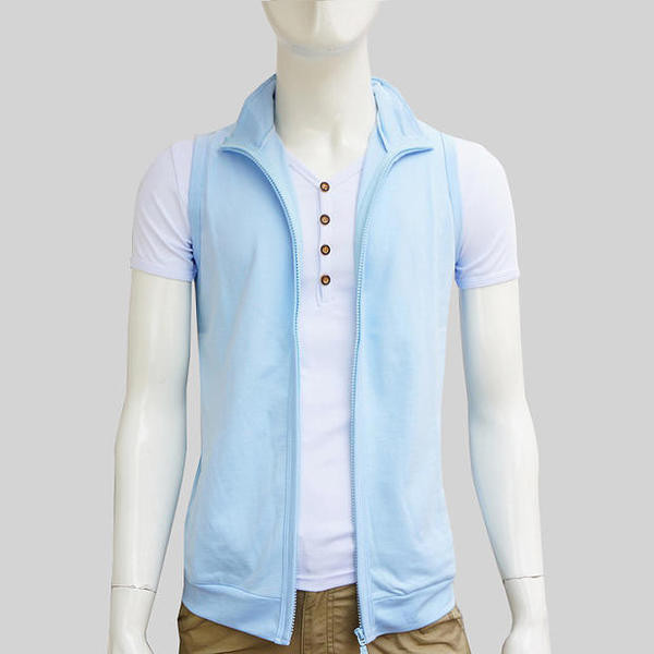 Мъжки елек в два модела с/без качулка 