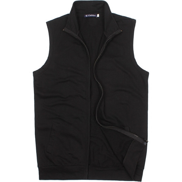 Мъжки елек в два модела с/без качулка 