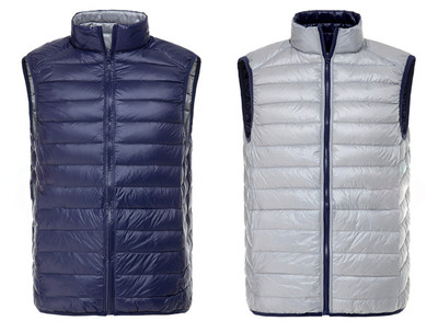 Елек с две лица в няколко цвята подходящ за жени и мъже