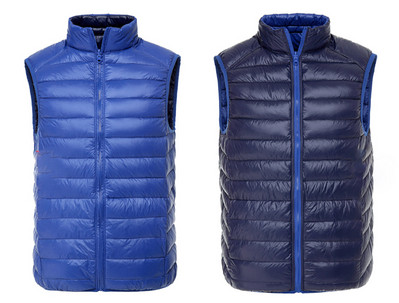 Елек с две лица в няколко цвята подходящ за жени и мъже