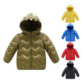 Geaca confortabila pentru copii pentru baieti in cinci culori