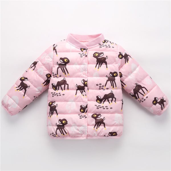 Актуално детско яке за момичета и момчета с апликация в няколко цвята