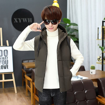 Изчистен мъжки елек в три цвята