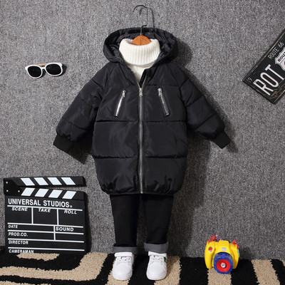 Model de geaca casual pentru copii pentru fete si baieti cu gluga in patru culori