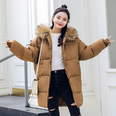 Geaca de iarna eleganta de dama cu puf in patru culori