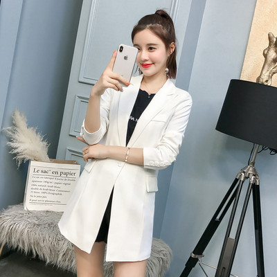 Palton elegant de damă cu buzunare în alb-negru