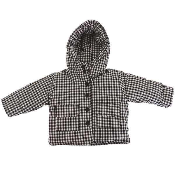 Елегантно детско карирано яке за момчета 