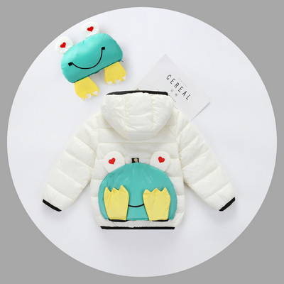 Модерно детско яке с 3D елементи за момичета и момчета в няколко цвята