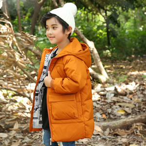 Детско зимно дълго яке в четири цвята подходящо за момичета и момчета