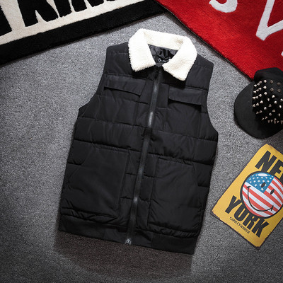 Мъжки елек с яка в няколко цвята - два модела