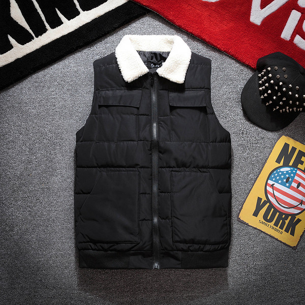 Мъжки елек с яка в няколко цвята - два модела