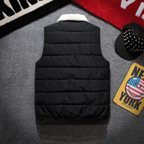 Мъжки елек с яка в няколко цвята - два модела