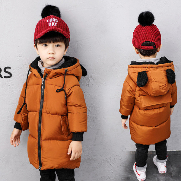 Детско ежедневно яке за момчета с 3D елемент в три цвята