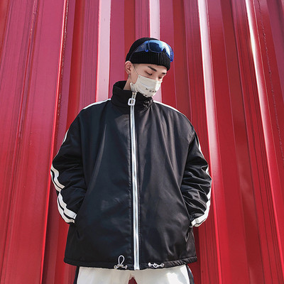 Спортно-ежедневно яке със странични кантове в няколко цвята