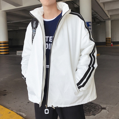 Спортно-ежедневно яке със странични кантове в няколко цвята