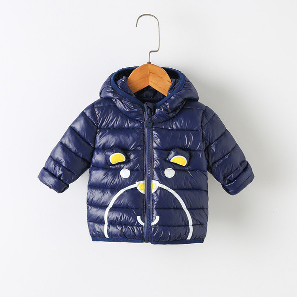 Moдерно детско яке с 3D елемент в два цвята