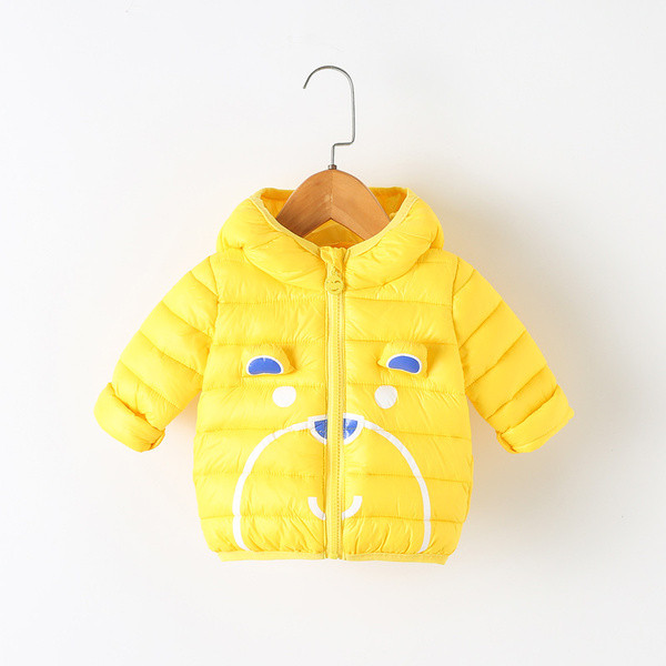 Moдерно детско яке с 3D елемент в два цвята