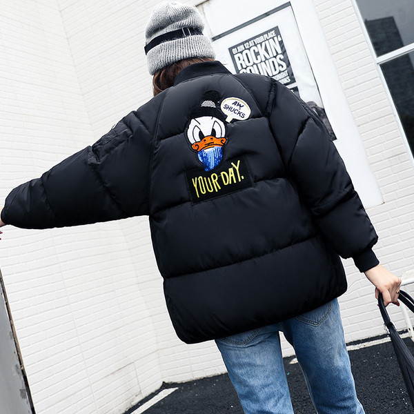 Дамско яке с апликация на гърба в няколко цвята