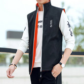 Мъжки спортен елек в няколко цвята с две лица