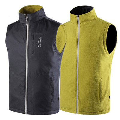 Мъжки спортен елек в няколко цвята с две лица