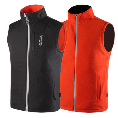 Мъжки спортен елек в няколко цвята с две лица