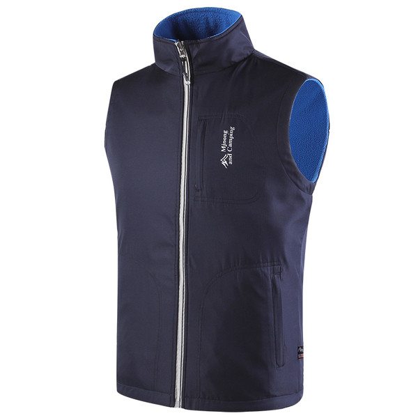 Мъжки спортен елек в няколко цвята с две лица