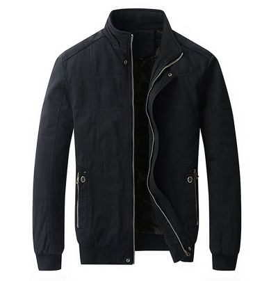 Ежедневно мъжко яке в зелен, кафяв и черен цвят