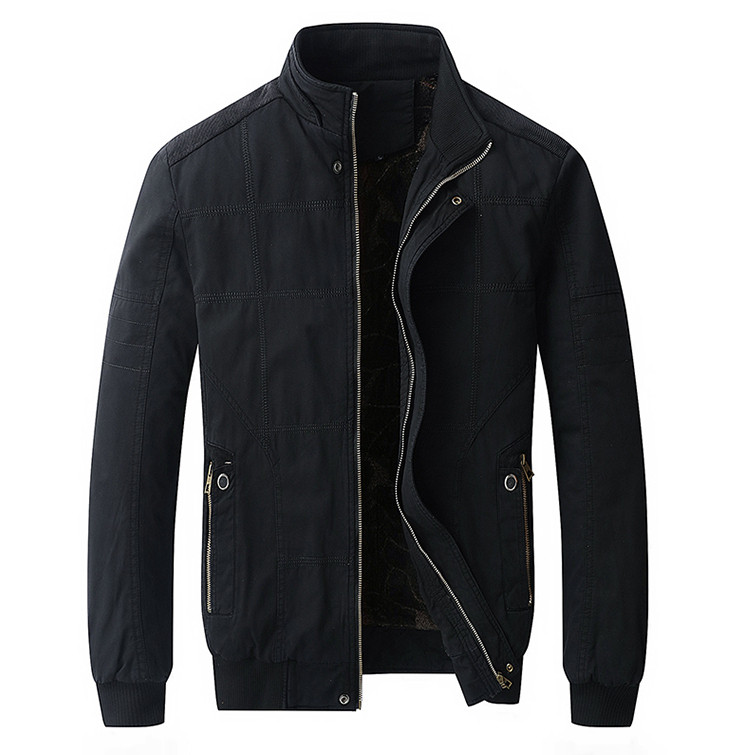 Ежедневно мъжко яке в зелен, кафяв и черен цвят